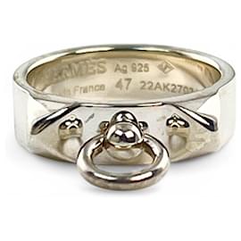 Bague Collier de Chien en Argent 925 HERMES - Hermès
