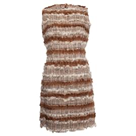 Chanel Tweed-Kleid mit Ziegenhaar