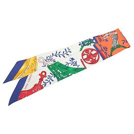 Hermès Etriers Remix Twilly Seidenschal