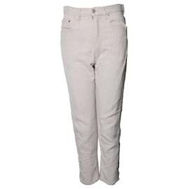 Leinenjeans von Junya Watanabe in Beige