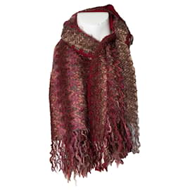 Sciarpa multicolore Missoni con stampa a zig zag
