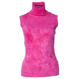 Autre Marque Sies Marjan Top sin mangas con cuello alto