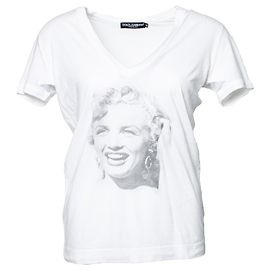 Camiseta Dolce & Gabbana con estampado de Marilyn Monroe