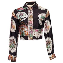 Couture-Jacke von Gianni Versace mit Ballerina-Druck