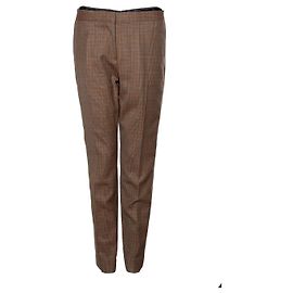 Pantalón de cuadros marrón Burberry
