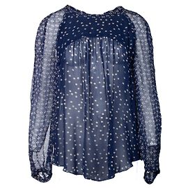Blusa stampata trasparente Isabel Marant Étoile