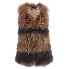 Chaleco de piel beige Deluxe Zadig & Voltaire