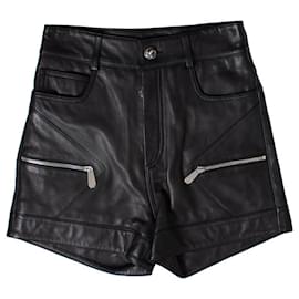 Leder-Shorts mit Nieten von Philipp Plein