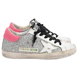 Sneakers basse Super Star in pelle multicolore di Golden Goose