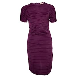 Vestido morado de pasarela Lanvin