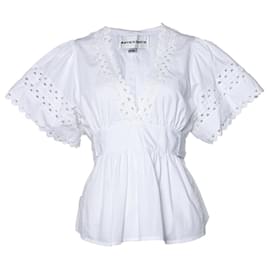 Perforiertes Wickeloberteil von Antik Batik