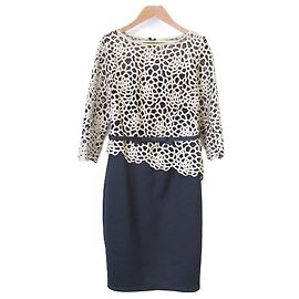 Autre Marque Vestido de encaje recortado TADASHI SHOJI