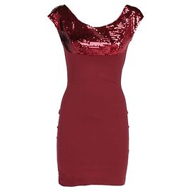 Autre Marque Burgunder Kleid Katharine Hamnett - 2000er
