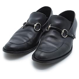 Gucci Pferdebit-Lederschuhe für Herren 8 1/2 E