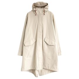 Anorak de lluvia de satén mate Loro Piana Headley