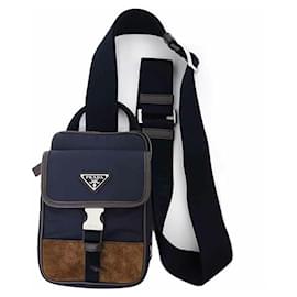 Custodia per smartphone/Borsa a spalla Prada Re-Nylon x Pelle