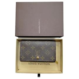 Louis Vuitton Sarah Wallet Monogram Canvas Brown