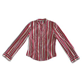 Sinéquanone Blusa a rayas Sinequanone con cuello Mao talla 38