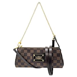 Borsa a Spalla Eva Damier Ebene Louis Vuitton