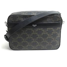 Céline Borsa a spalla piccola in tela Triomphe di CELINE
