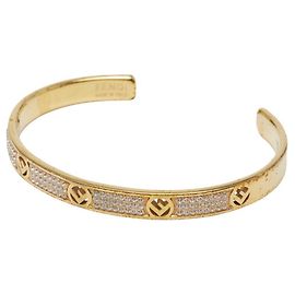 Fendi Gold Charm Bracelet
