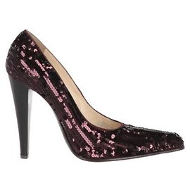 Décolleté bordeaux con paillettes Miu Miu - Anni 2010