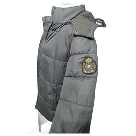 Chaqueta de plumas Bel Air T38 40 – negra – capucha