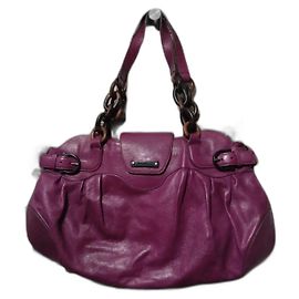 Borsa in pelle Salvatore Ferragamo – Viola – Ottime condizioni