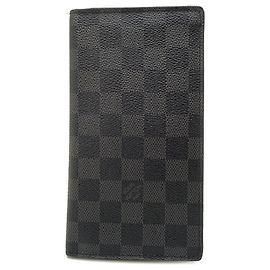 Louis Vuitton Men's Bifold Wallet in Damier Graphite Noir