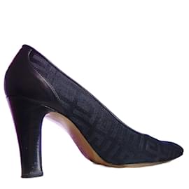 Givenchy, Décolleté con Tacco Grosso Monogramma (Vintage/Classico).