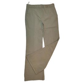 Joseph Tarifa pantalones de cintura alta acampanados beige