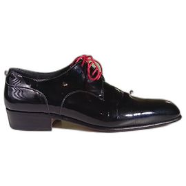 JM Weston Scarpe Derby in vernice nera