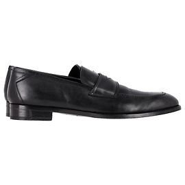 Mocassini Ermenegildo Zegna in pelle nera