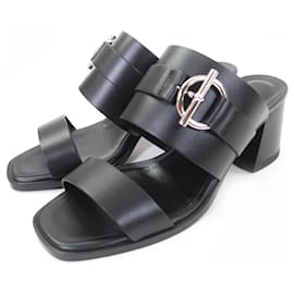 Sandali in metallo e pelle Glennan di Hermès