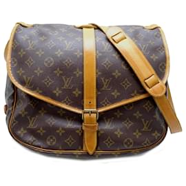 Louis Vuitton Saumur GM Damen Schultertasche