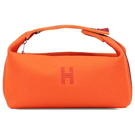 Custodia Hermès Orange Small Toile Bride A Brac