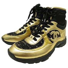 NUOVE SCARPE CHANEL G35060 ALTE LOGO CC 39 SNEAKERS