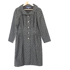 Autre Marque M'S GRACY Abrigo de Jacquard con Cinta