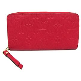 Louis Vuitton Monogram Empreinte Zippy Wallet M63691