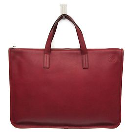 Loewe Nuovo Toledo Briefcase in Pelle per Uomo in Rosso