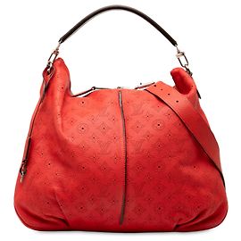 Louis Vuitton Monogram Mahina Selene MM Rosso