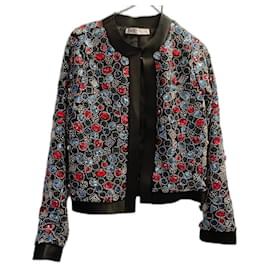 Zara Jacke mit Paillettenperlen