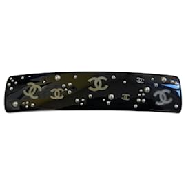 Fermaglio Chanel Nero