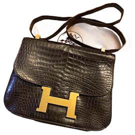 Borsa Hermès Constance 24 in Alligatore Vintage