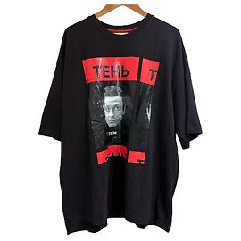Autre Marque Camiseta de algodón con estampado del logo T3CM