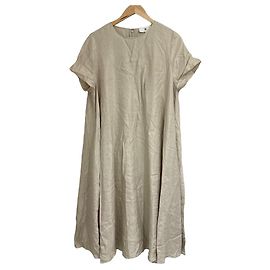 Autre Marque Langes Kleid aus Leinenmischung von Banana Republic