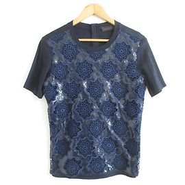 Autre Marque Camiseta de manga corta de ganchillo Diesel Black Gold