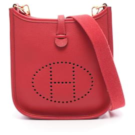 Borsa a Spalla Hermès Evelyn TPM Rouge Cou