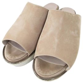 Autre Marque Sandali con zeppa in suede Ginza Kanematsu