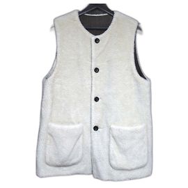 Autre Marque Chaleco reversible de forro polar Boa Kazuki Nagayama